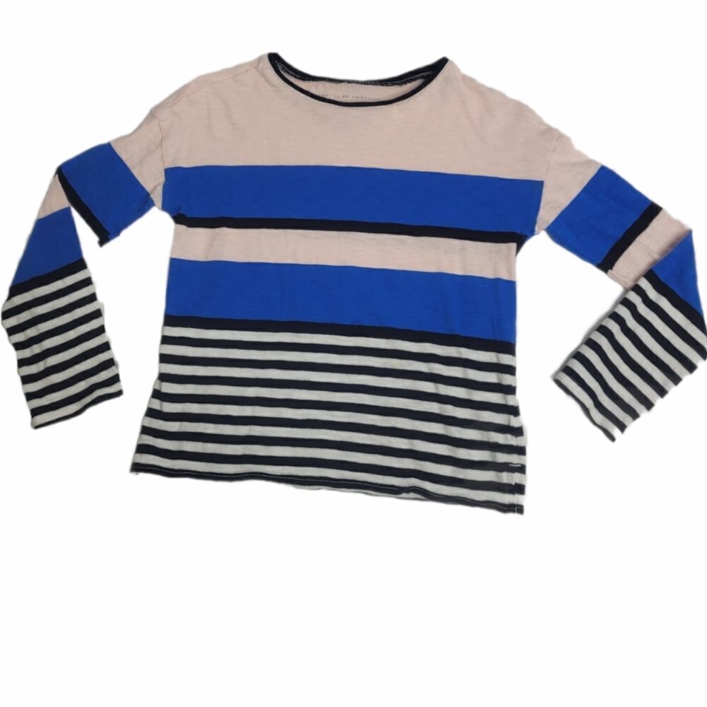 ROCKETS OF AWESOME shirt multi stripe long sleeve‎ tee 10